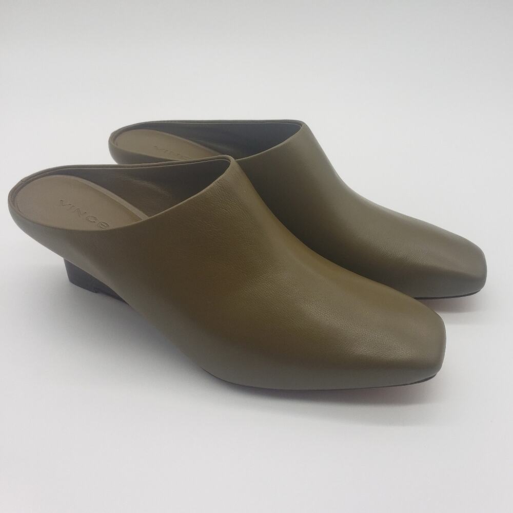 Vince Benita Women's Mules Genuine Leather Size 8 NWT